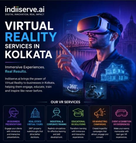 Virtual Reality Services in Kolkata by Indiiserve.ai